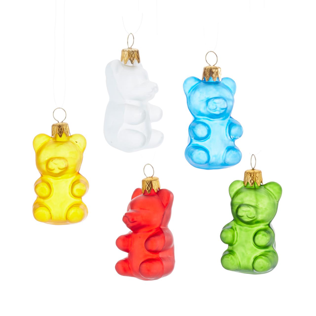 Gummy bear christmas ornament