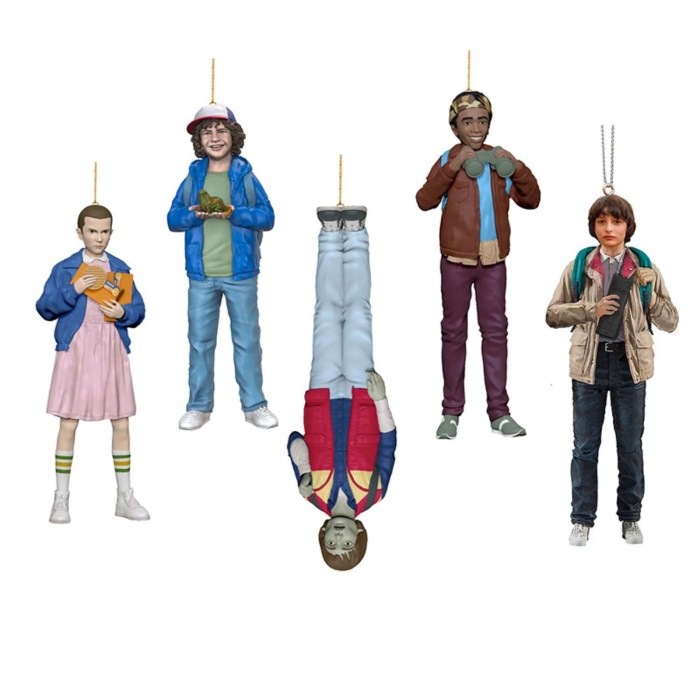 Stranger things christmas ornament