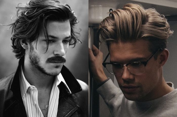 Hairstyles for men with medium hair