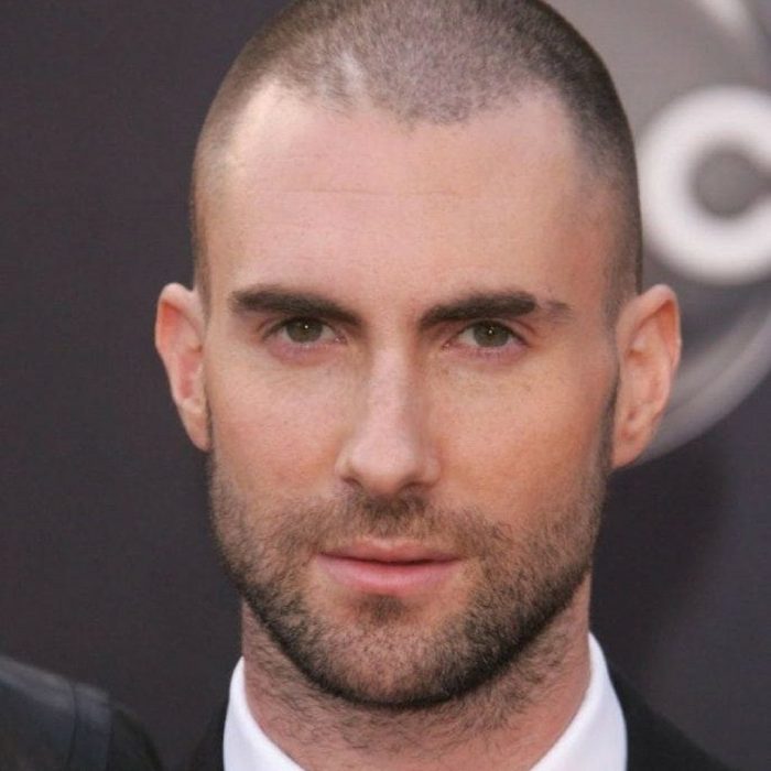 Hairstyle for men with less hair