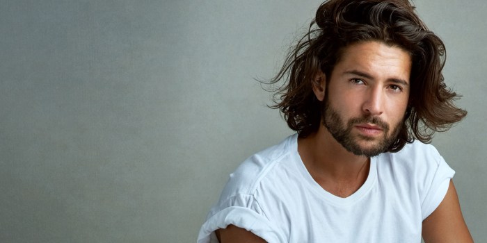 Men hairstyles for long hair