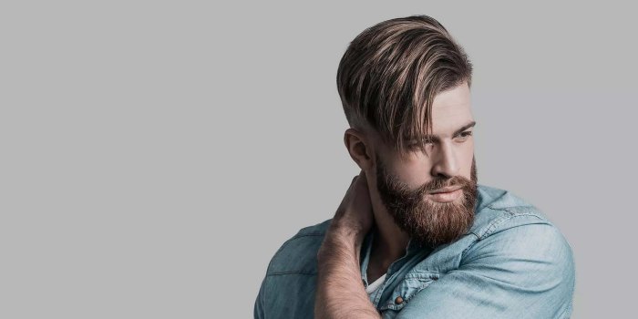 Medium length thick hair mens hairstyles