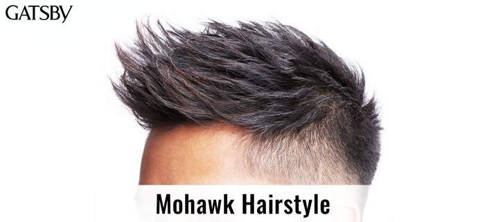 Mohawk hairstyles for long hair