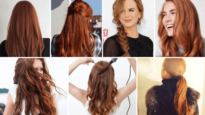 Red hair short hairstyles