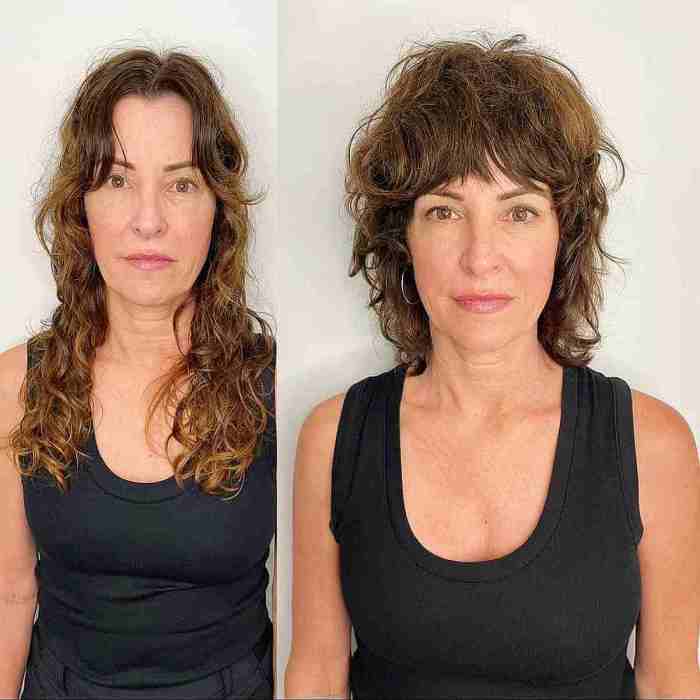 Older woman shaggy hairstyles for fine hair over 50