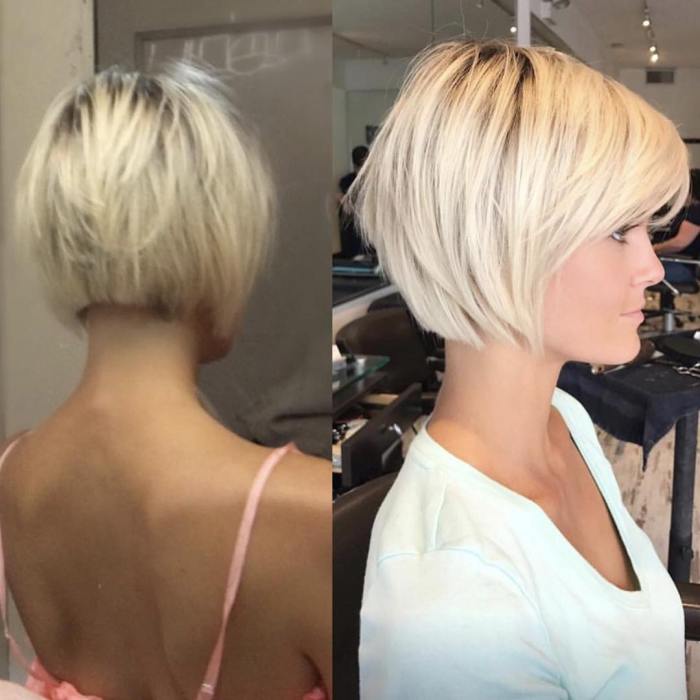 Hairstyles straight hair short