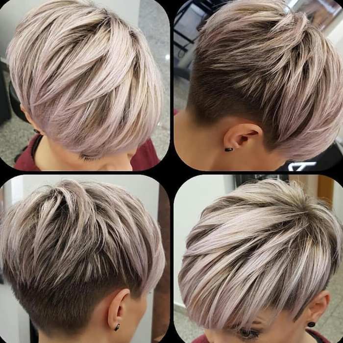 Short hairstyles for straight hair with bangs