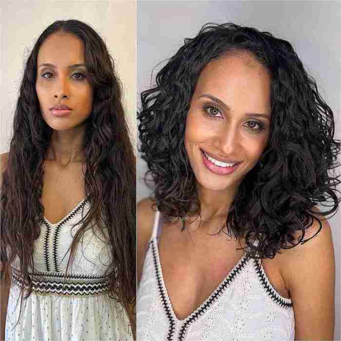 Hairstyles for medium curly hair